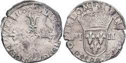 World Coins - Coin, France, Henri IV, 1/4 Ecu, 1605, Nantes, , Silver, Gadoury:597