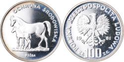 World Coins - Coin, Poland, 100 Zlotych, 1981, Warsaw, ESSAI, , Silver, KM:Pr448