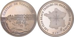 World Coins - France, Medal, Le Château de Versailles, Patrimoine, , Copper-nickel