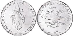 World Coins - Coin, VATICAN CITY, Paul VI, 10 Lire, 1972, , Aluminum, KM:119