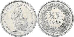 World Coins - Coin, Switzerland, 1/2 Franc, 1992