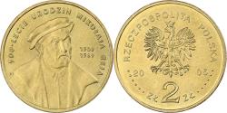 World Coins - Poland, 2 Zlote, 2005, Warsaw, Brass, , KM:608