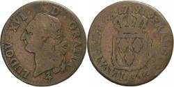 World Coins - France, Louis XVI, Sol, 1791, Paris, Copper, , Gadoury:350, KM:578.1