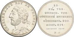 World Coins - France, Medal, Roi de France, Charlemagne, Copper-nickel,