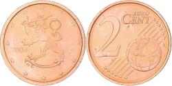 World Coins - Finland, 2 Euro Cent, 2004, , Copper Plated Steel, KM:99