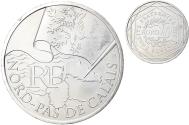 World Coins - France, 10 Euro, Nord-Pas de Calais, 2010, Paris, , Silver