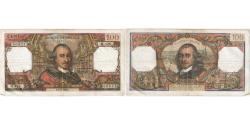 World Coins - France, 100 Francs, Corneille, 1969-11-06, M.426, VF(20-25)