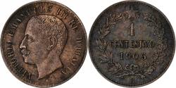 World Coins - Italy, Vittorio Emanuele III, Centesimo, 1905, Rome, Copper, , KM:35