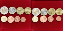 World Coins - Austria, Set Euros, 2005, Set 8 monnaies Euro,
