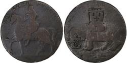 World Coins - United Kingdom, 1/2 Penny, Warwickshire, 1792-1795, Copper,