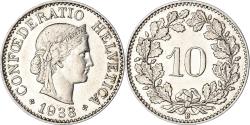 World Coins - Coin, Switzerland, 10 Rappen, 1933