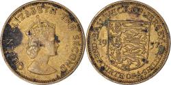 World Coins - Coin, Jersey, 1/4 Shilling, 3 Pence, 1957