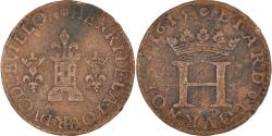 World Coins - Coin, France, Henri de la Tour d'Auvergne, Liard tournois, 1615, Sedan