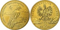 World Coins - Poland, 2 Zlote, 2008, Warsaw, Brass, , KM:627