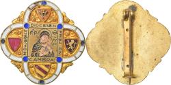 World Coins - France, Medal, Notre Dame de Grace, Diocèse de Cambrai, Religions & beliefs