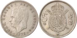 World Coins - Coin, Spain, Juan Carlos I, 5 Pesetas, 1980, , Copper-nickel, KM:807