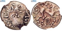 Ancient Coins - Carnutes, 1/4 Stater, 2nd-1st century BC, Electrum, NGC,