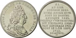 World Coins - France, Medal, Roi de France, Louis XIV, History, , Nickel