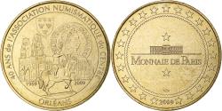 World Coins - France, Tourist token, Association numismatique du Centre, 2009, MDP