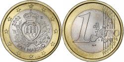 World Coins - San Marino, Euro, 2002, Rome, Bi-Metallic,
