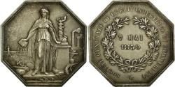World Coins - France, Token, Trade Brokers, 1859, , Silver