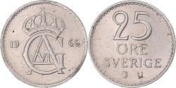 World Coins - Coin, Sweden, 25 Öre, 1966