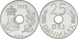 World Coins - Coin, Denmark, 25 Öre, 1973