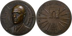 World Coins - France, Medal, Charles De Gaulle, Appel du 18 juin 1940, 1980, Bronze, Guiraud