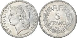 World Coins - Coin, France, Lavrillier, 5 Francs, 1947, Beaumont - Le Roger,
