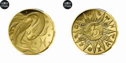 World Coins - France, 5 Euro, Signes Astrologiques - Poissons, BE, 2026, Monnaie de Paris