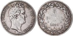 World Coins - Coin, France, Louis-Philippe, 5 Francs, 1830, Paris, , Silver