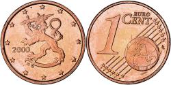 World Coins - Finland, Euro Cent, 2000, Vantaa, , Copper Plated Steel, KM:98