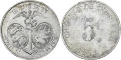World Coins - France, Chambre de commerce de Rouen, 5 Centimes, 1918, , Aluminium