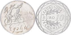 World Coins - France, 10 Euro, Sempé Égalité Printemps, 2014, Silver,