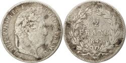 World Coins - Coin, France, Louis-Philippe, 1/2 Franc, 1845, Lille, , Silver