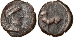 Ancient Coins - Coin, Spain, Obulco, Semis, Ist century BC, , Bronze