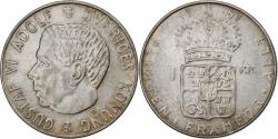 World Coins - Sweden, Gustaf VI Adolf, Krona, 1957, Stockholm, Copper-nickel,
