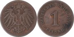 World Coins - Coin, Germany, Pfennig, 1894
