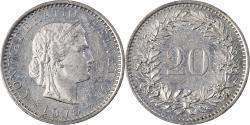 World Coins - Coin, Switzerland, 20 Rappen, 1975