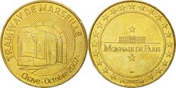 World Coins - France, Token, Touristic token, Marseille - Le tramway n°2, 2007, MDP