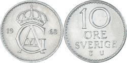 World Coins - Coin, Sweden, 10 Öre, 1968