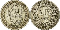 World Coins - Coin, Switzerland, 2 Francs, 1879, Bern, , Silver, KM:21