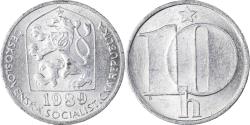 World Coins - Coin, Czechoslovakia, 10 Haleru, 1989