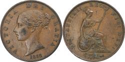 World Coins - Great Britain, Victoria, 1/2 Penny, 1858, , Copper, KM:726