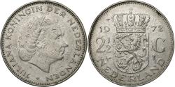 World Coins - Netherlands, Juliana, 2-1/2 Gulden, 1972, Nickel, , KM:191