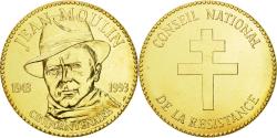 World Coins - France, Medal, 1939-1945, Conseil National de la Résistance, Jean Moulin, 1993