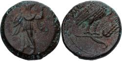 Ancient Coins - Coin, Lucania, Æ, ca. 300-250 BC, Metapontion, , Bronze, HN Italy:1704