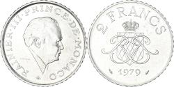 World Coins - Coin, Monaco, 2 Francs, 1979