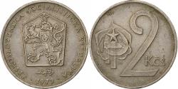 World Coins - Czechoslovakia, 2 Koruny, 1972, Copper-nickel, , KM:75