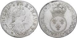 World Coins - France, Louis XV, Ecu Vertugadin, 1716, Paris, Silver, , Gadoury:317